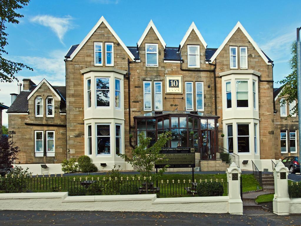 Number 10 Hotel Glasgow Exteriör bild