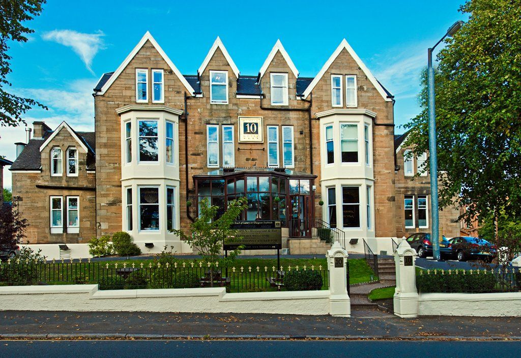 Number 10 Hotel Glasgow Exteriör bild