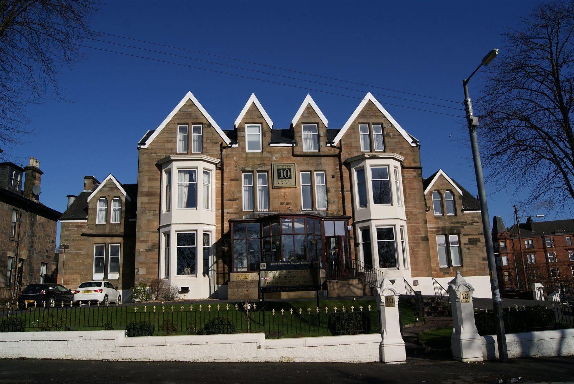 Number 10 Hotel Glasgow Exteriör bild
